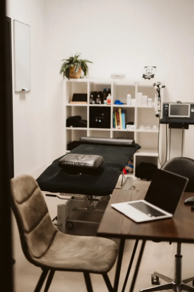 De behandelkamer van Fit-Boost in Alkmaar